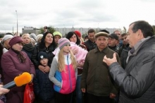 Сквер, посаженный старожилами дома будет уничтожен,